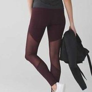 Lululemon Sz 6 Leggings Fullon Luon 